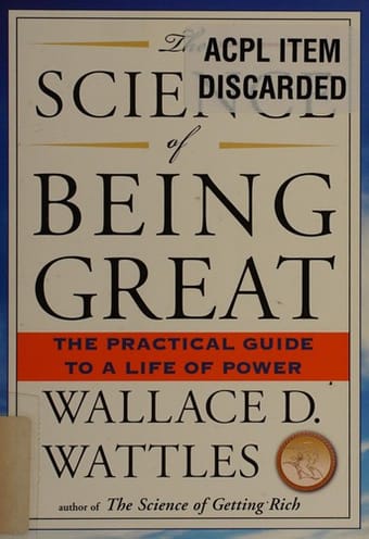 The science of being great