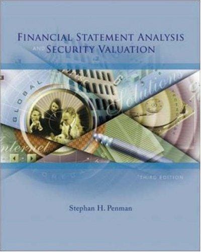 Financial statement analysis and security valuation