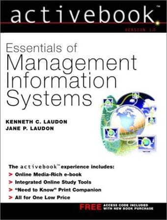 Essentials of management information systems