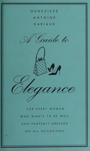 A guide to elegance