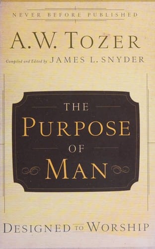The purpose of man