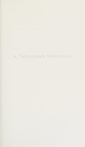 A thousand mornings