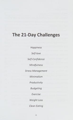 The 21 day self-love challenge
