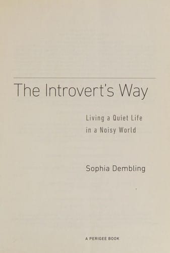 The introvert's way