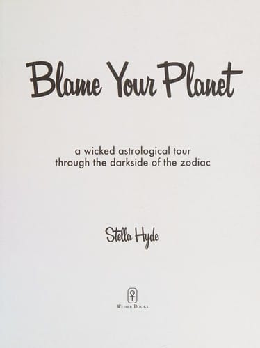 Blame your planet