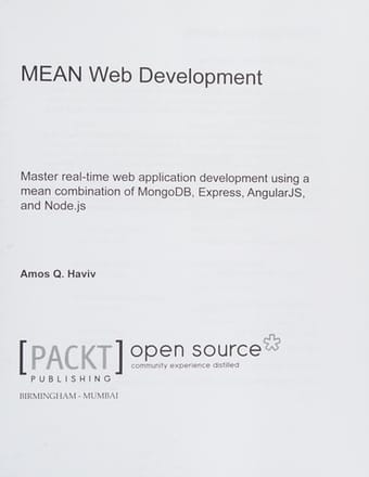 MEAN Web Development