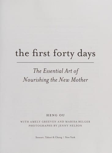 The first forty days