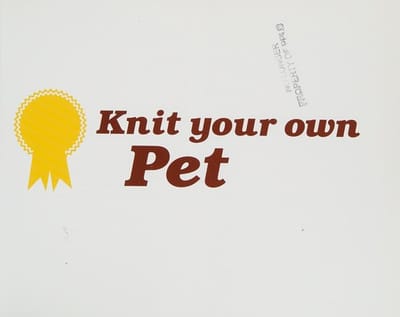 Knit your own pet