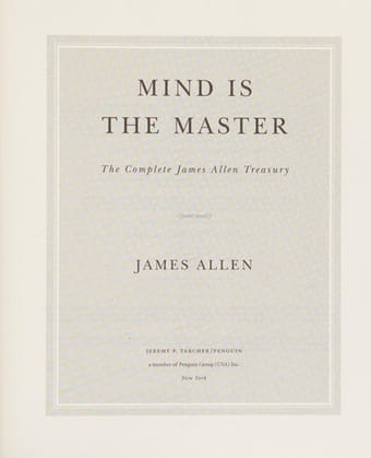 Mind is the master