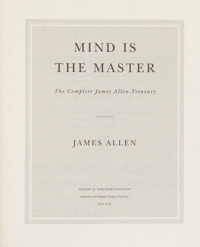 Mind is the master