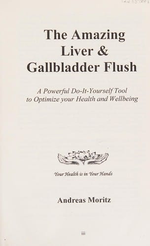 The amazing liver & gallbladder flush