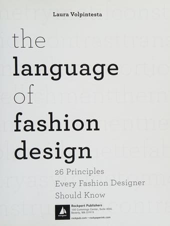 The language of fashion design