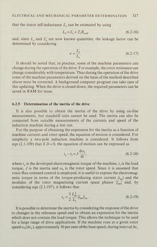 Vector control of AC machines