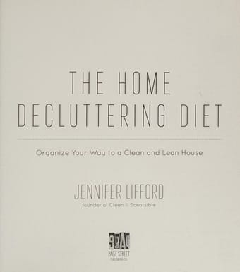 The home decluttering diet