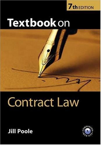 Textbook on contract law