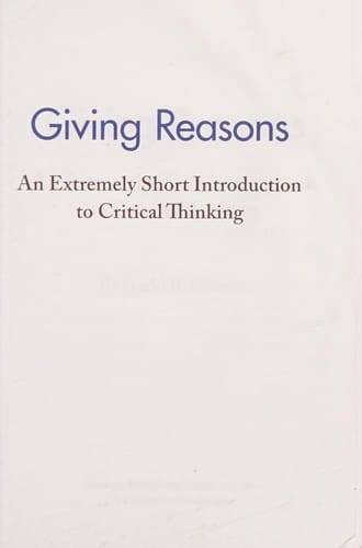 Giving Reasons