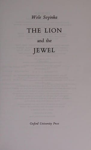 The Lion and the Jewel
