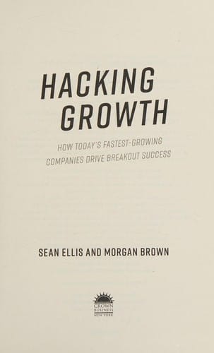 Hacking growth