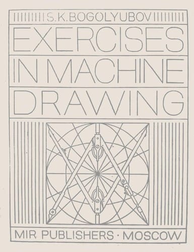 Exercises in machine drawing