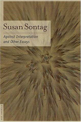 Against Interpretation