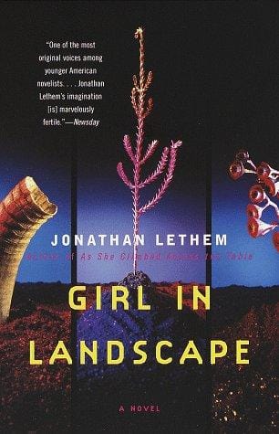 Girl in landscape