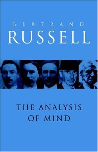 The analysis of mind