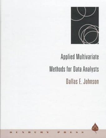 Applied multivariate methods for data analysts