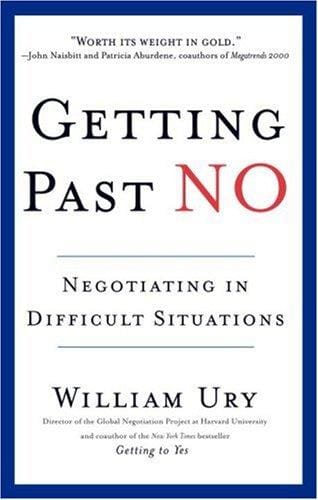 Getting past no