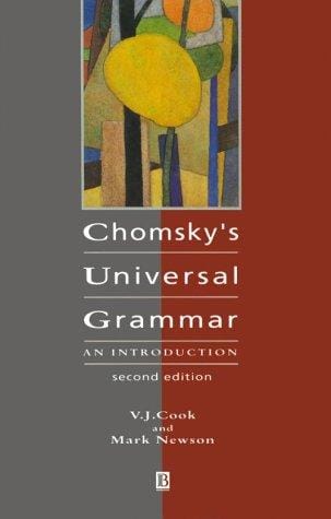 Chomsky's universal grammar