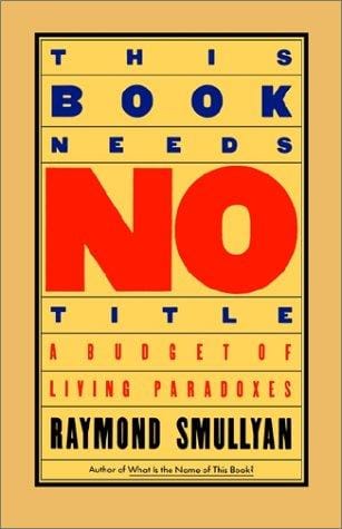 This book needs no title
