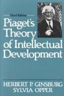 Piaget's theory of intellectual development