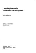 Leading issues in economic development