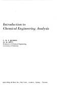 Introduction to chemical engineering analysis