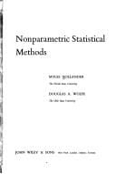 Nonparametric statistical methods