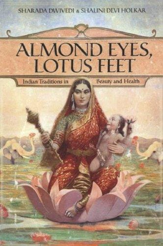 Almond eyes lotus feet