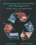 Environmental economics and management
