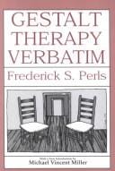 Gestalt therapy verbatim