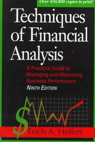Techniques of financial analysis