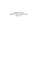 Correspondance, 1946-1959