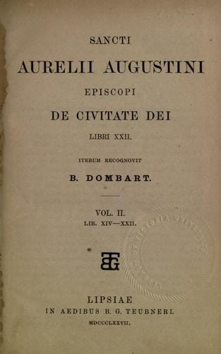 gültige Gottesstaat.