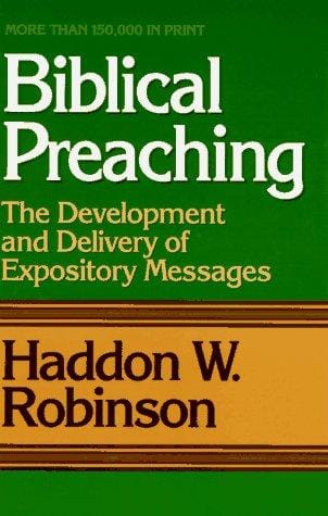 Biblical Preaching,