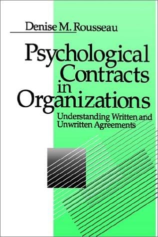 Psychological contracts in organizations