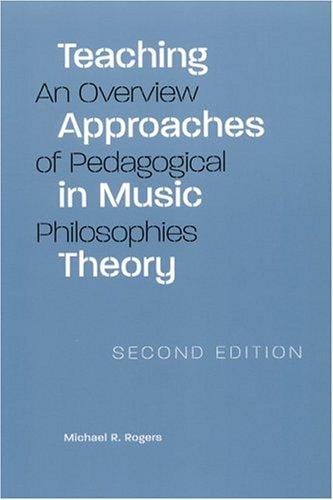 Teaching approaches in music theory