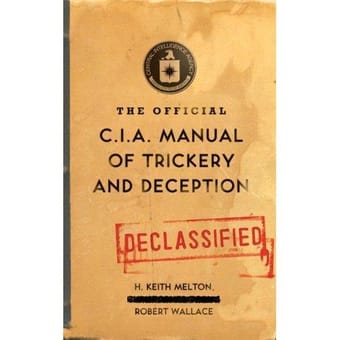 The official CIA manual of trickery and deception