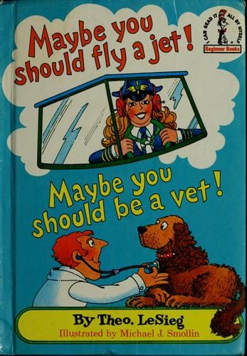 Maybe you should fly a jet! Maybe you should be a vet!