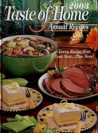 Taste of home annual recipes, 2003
