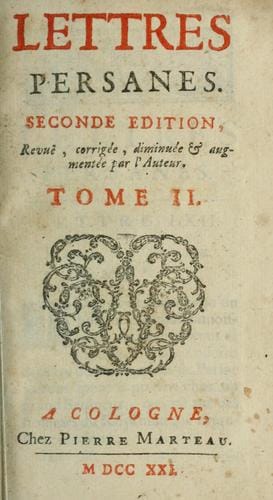 Lettres persanes