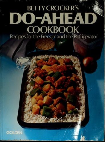 Do-ahead cookbook