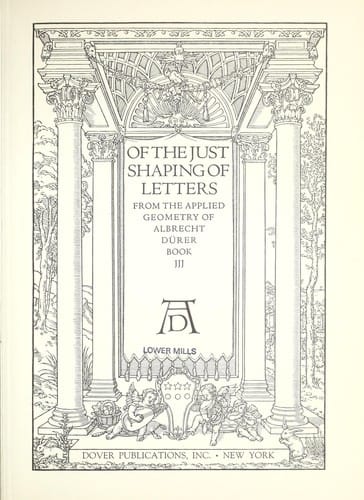 Of the just shaping of letters