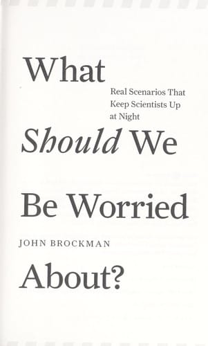 What should we be worried about?